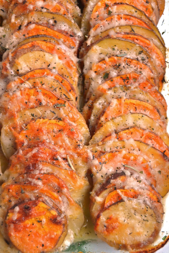 Hasselback Potato Gratin The Nutritionist Reviews