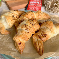 croissant vegano queso