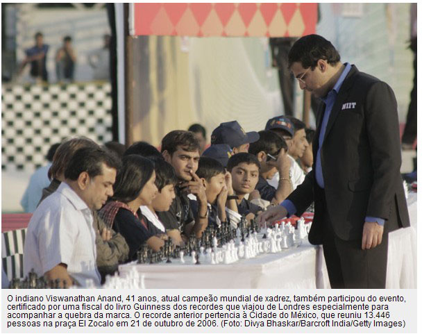 Folha de Boa Esperança Online: Indianos batem recorde com 22.480 pessoas  jogando xadrez ao mesmo tempo