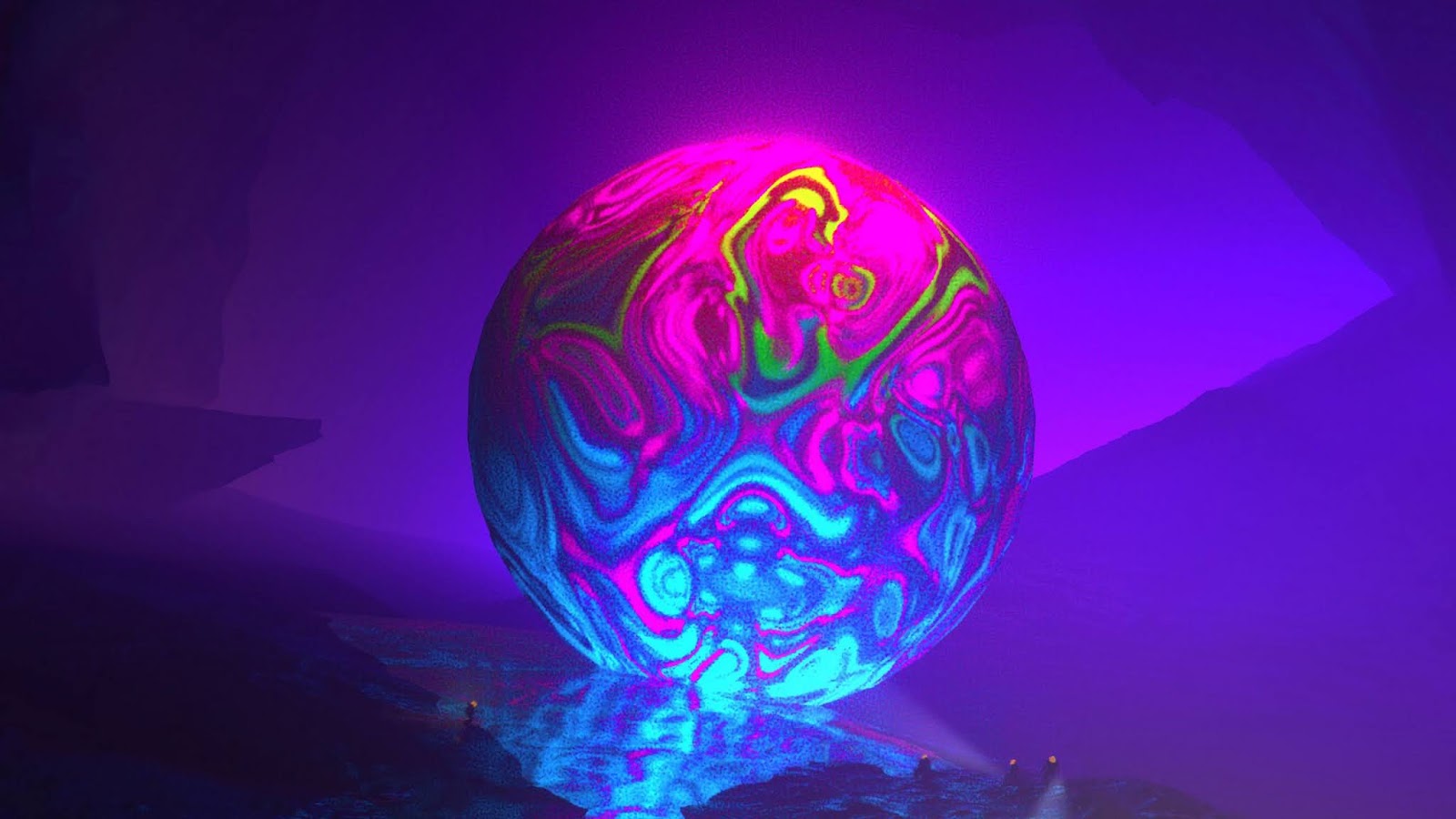 Wallpaper Fantasy, Ball, Abstract, Colorful