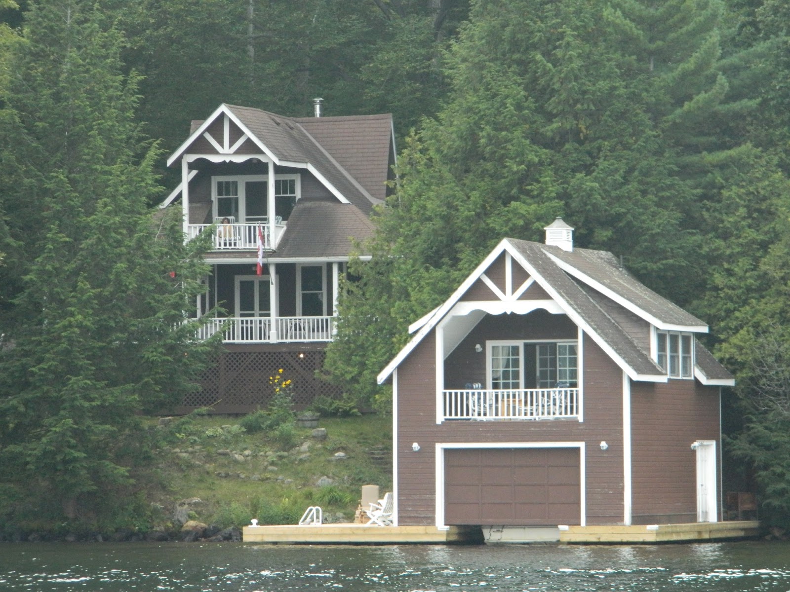 Muskoka Boat Houses Chic Delights