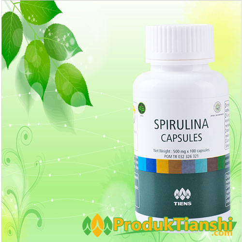 jual masker herbal spirulina tiens original anti jerawat