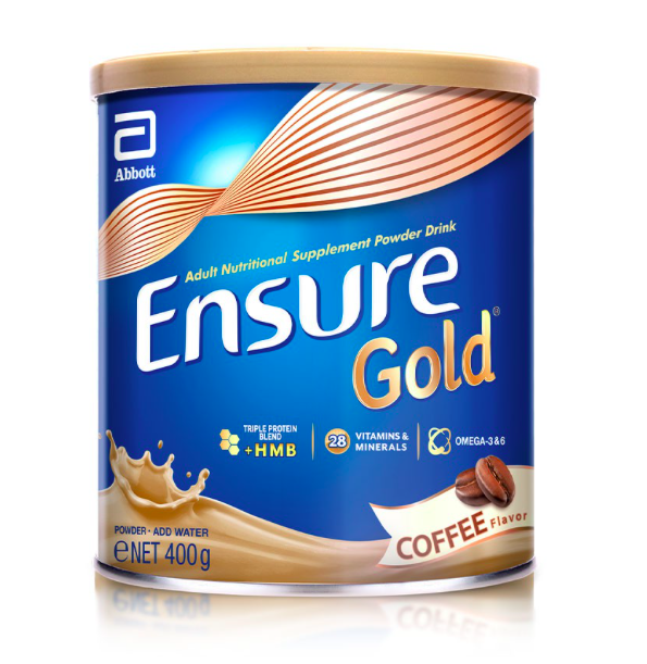 Lemon GreenTea Ensure Gold Complete Nutrition for Adults is now available in Shopee