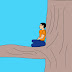 While meditating in sitting position, stay as still as possible