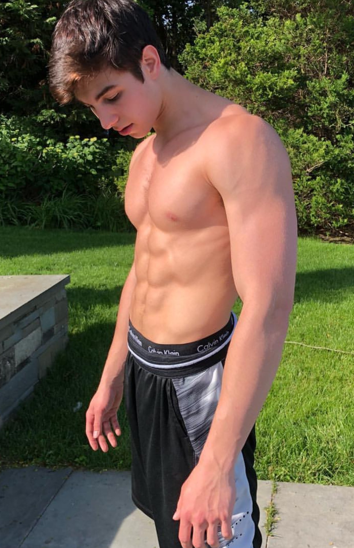 fit-beefy-shirtless-young-teen-college-boy-abs-pecs