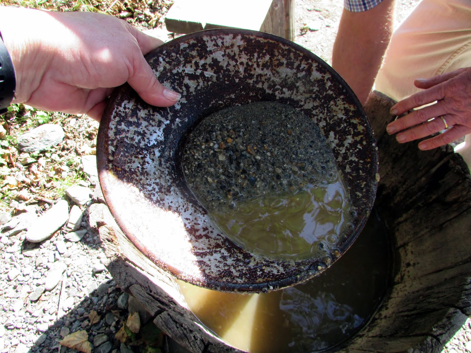 Gold Panning in Juneau