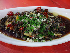 snail dish in Xiapu, China