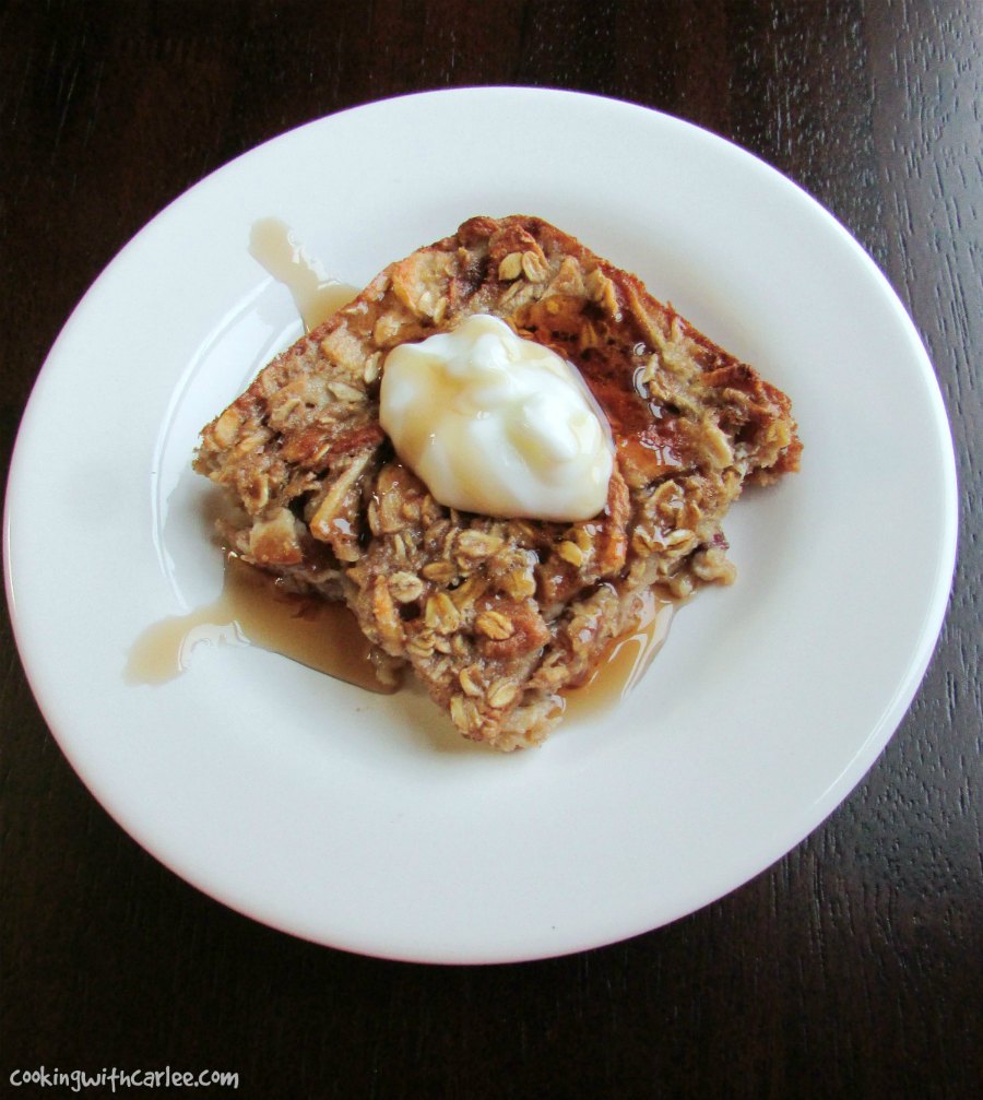 Cooking With Carlee Fall Harvest Maple Baked Oatmeal