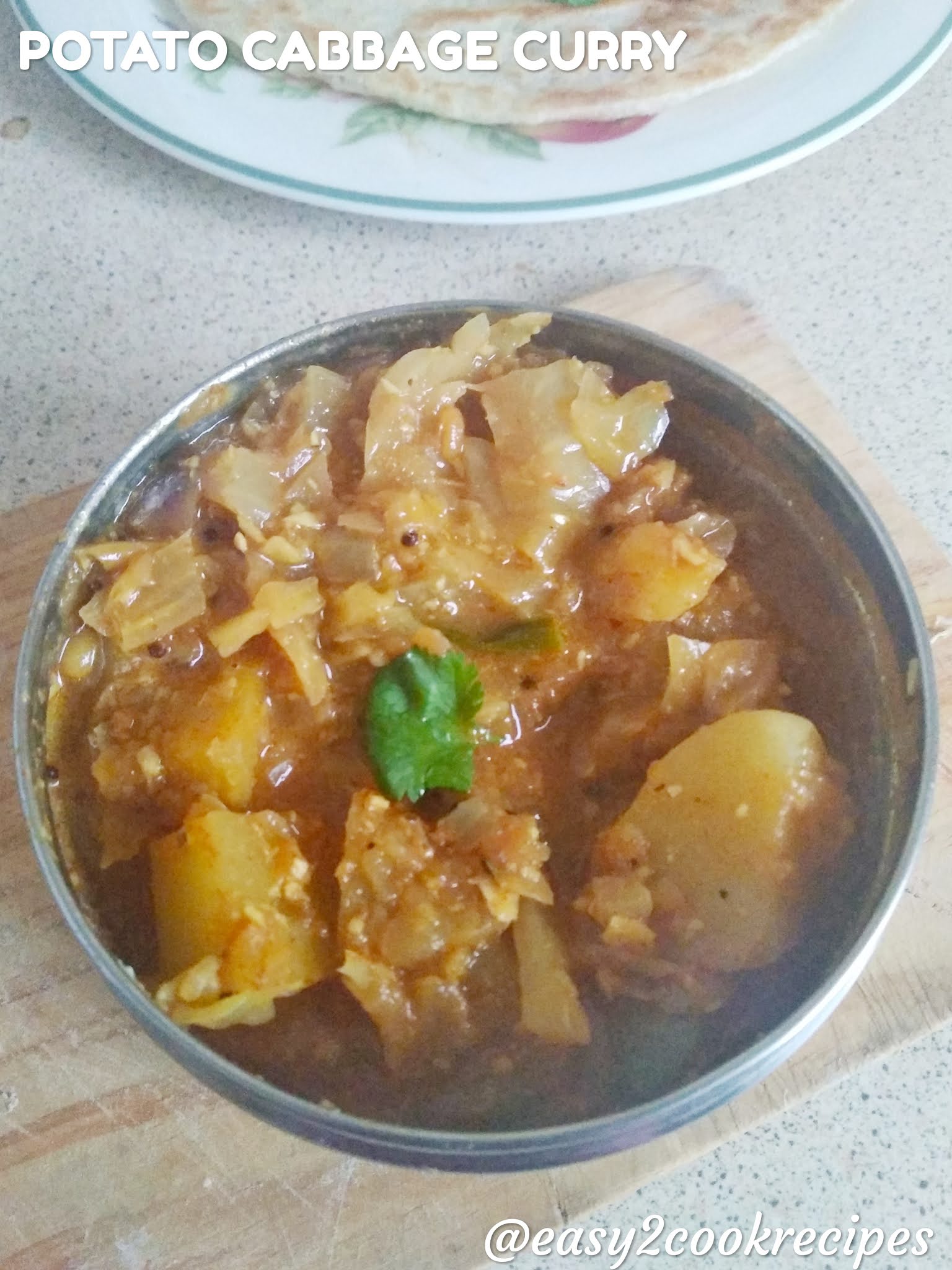 EASY2COOK RECIPES POTATO CABBAGE GRAVY