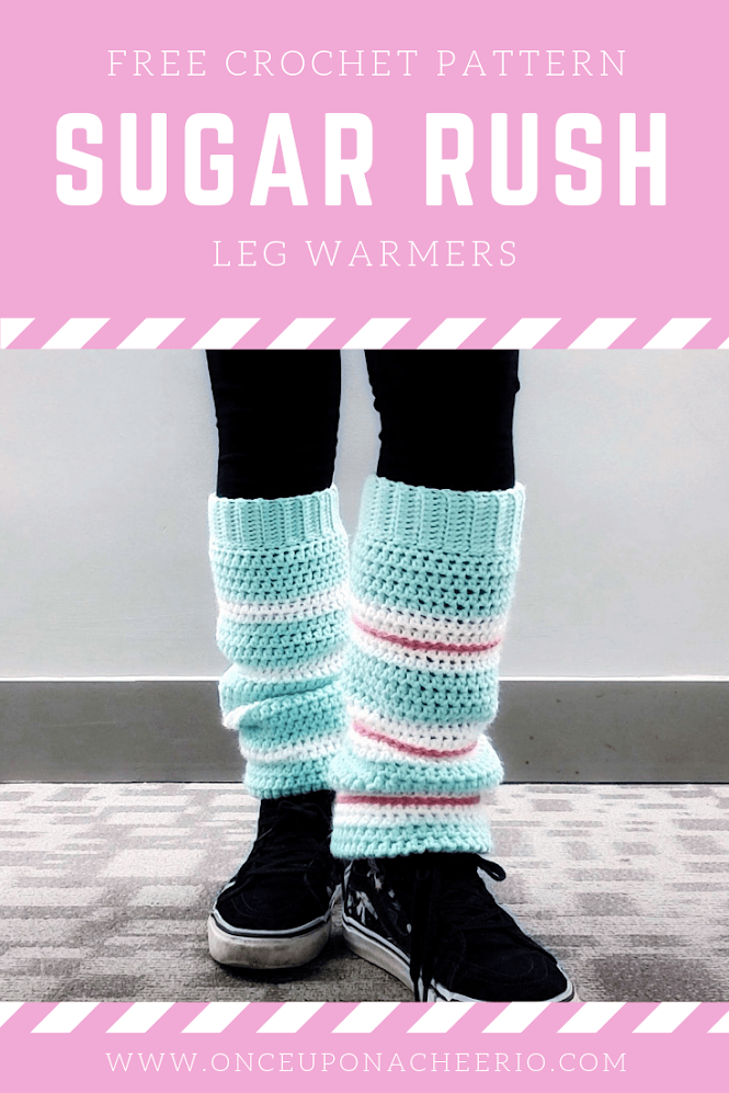 Wreck-it-Ralph Comfy Princess Leg Warmers Free Crochet Pattern