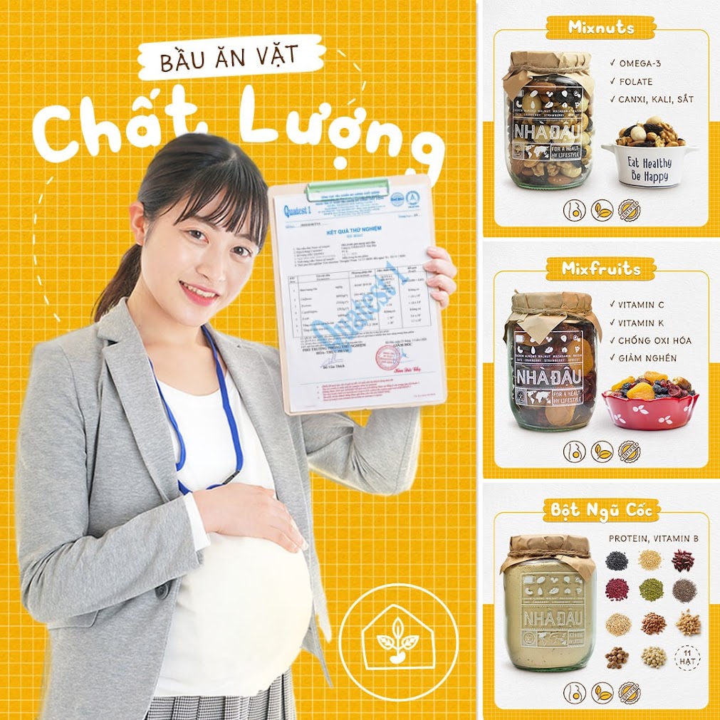 [A36] Bà Bầu nên ăn gì tốt cho Mẹ và Bé?