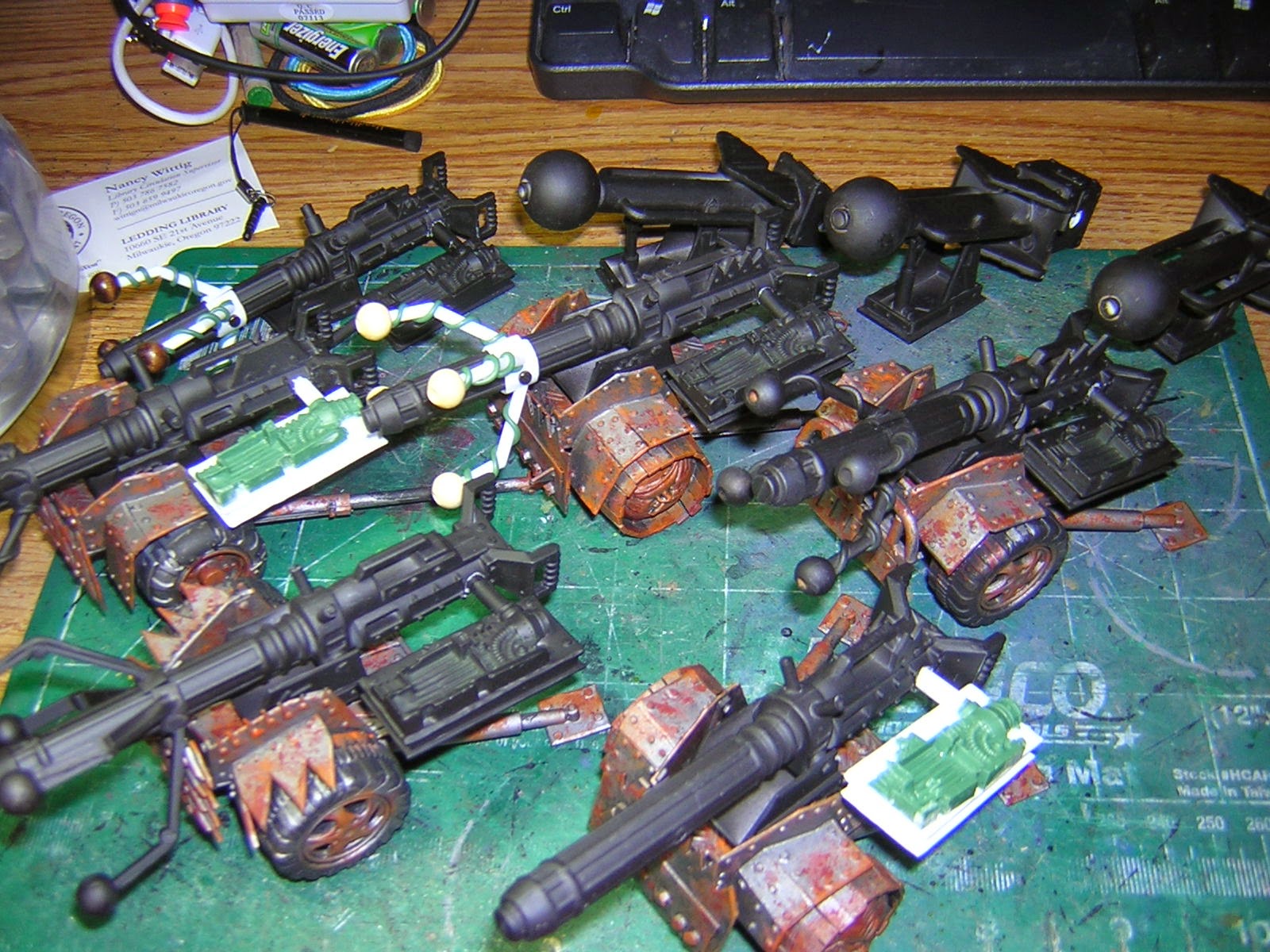 Holy crap the Mek guns are finally built!! Wargaming Hub