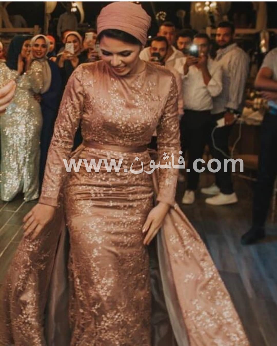 صور موديلات فساتين سواريه للمحجبات 2020 dresses soiree veiled 2020