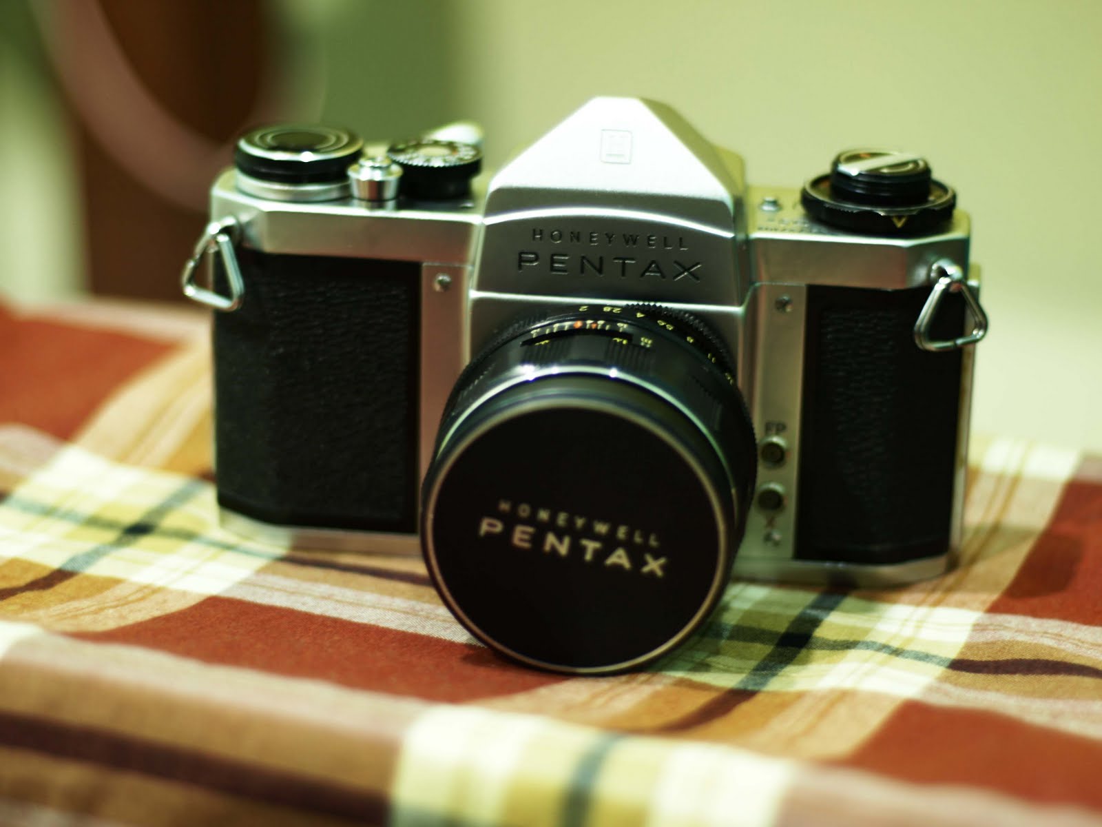 kamera-lah!: HONEYWELL PENTAX - Asahi Pentax H3V + Super Takumar 55mm f