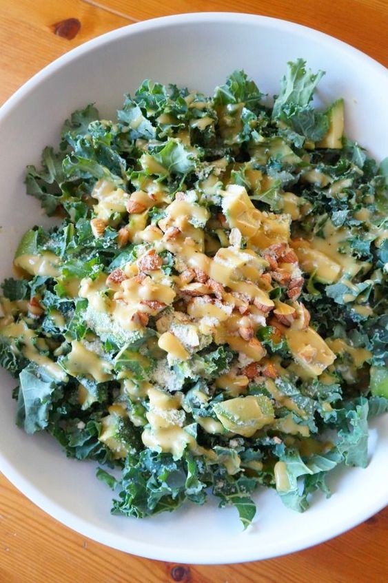 Honey Mustard Kale Salad Ajib Recipe 2