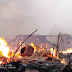 Fire Outbreak in Popular Plank Market in Mushin (Videos)
