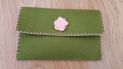 embellished felt clutch embellished felt clutch