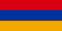 Bandera Tricolor de Armenia