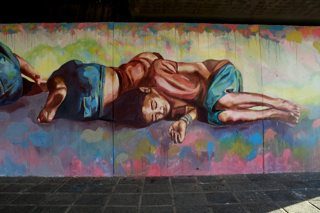 Street Art By El Marian For Proyecto Puente In Cordoba, Argentina.