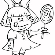 Imagenes De Una Niña Comiendo Helado Para Colorear - Acerca de Helado