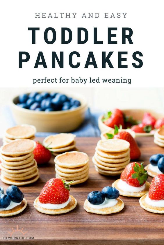 Healthy and Easy Pancakes for Toddlers