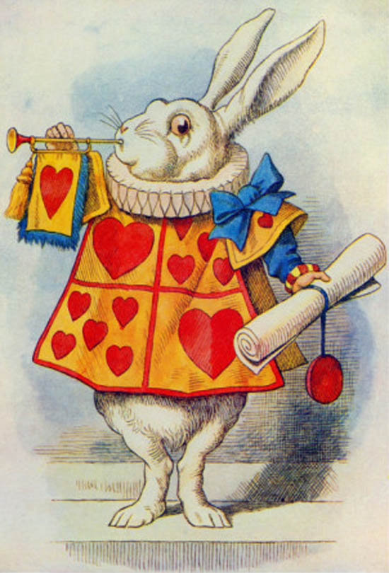 alice in wonderland white rabbit clip art - photo #40