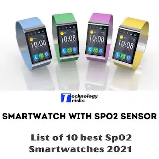 best smartwatch with spo2 in india 2021