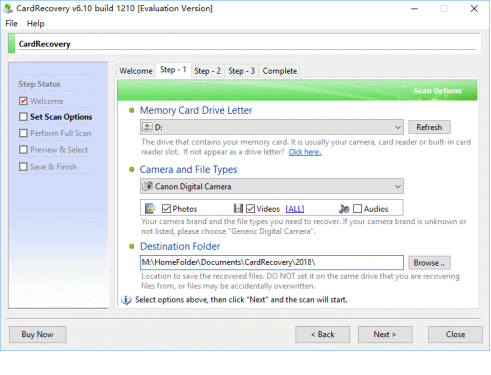 cardrecovery v6.10 build 1210 registration key number Free Activators