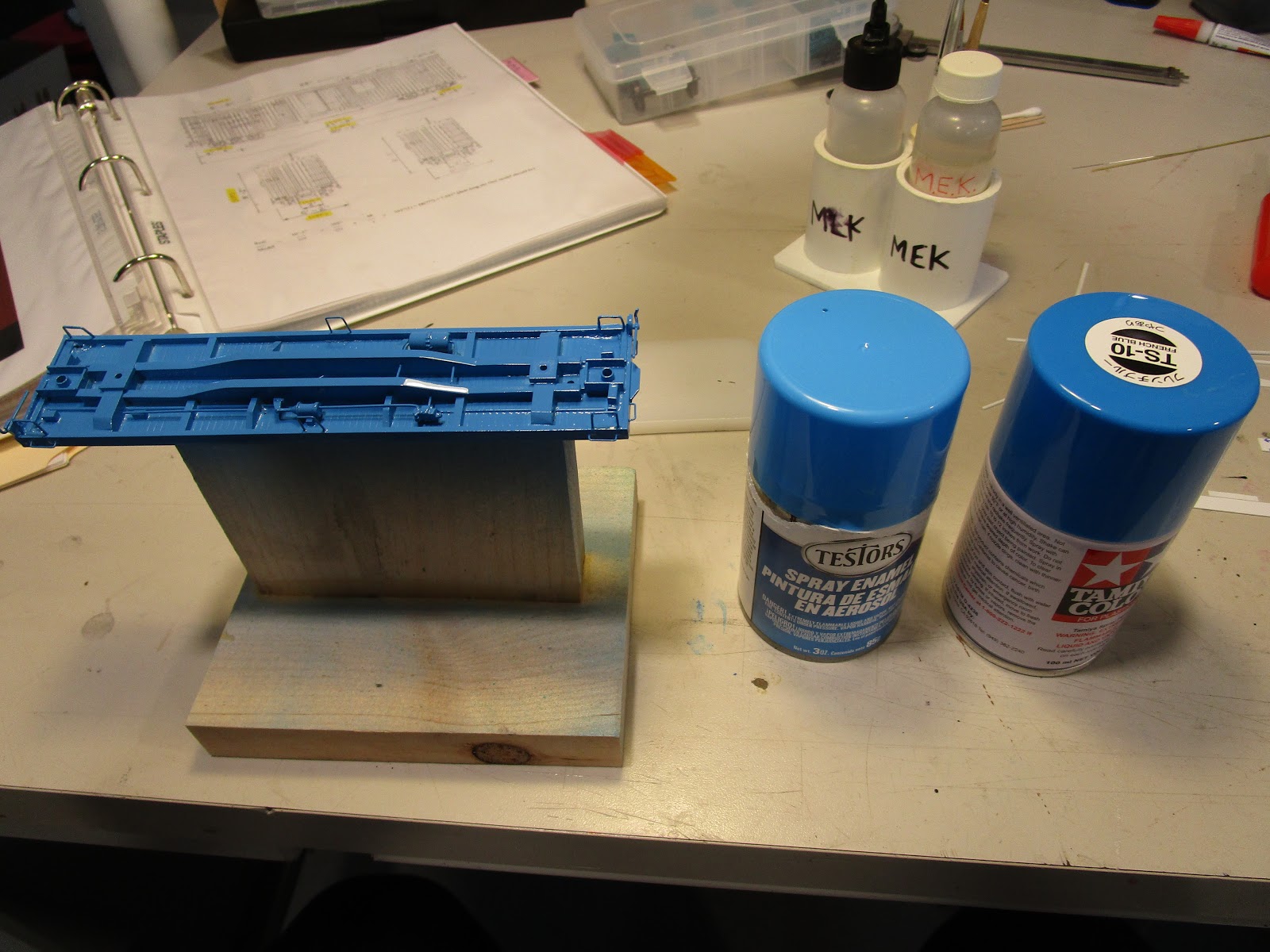 D & H "Colonie Main" layout Scratchbuilding a "butter dish" car Part