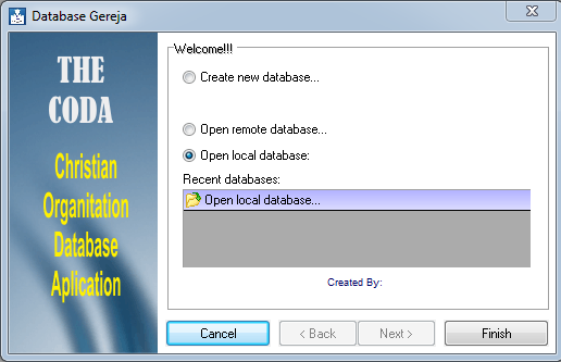 Free software database jemaat gereja indonesia