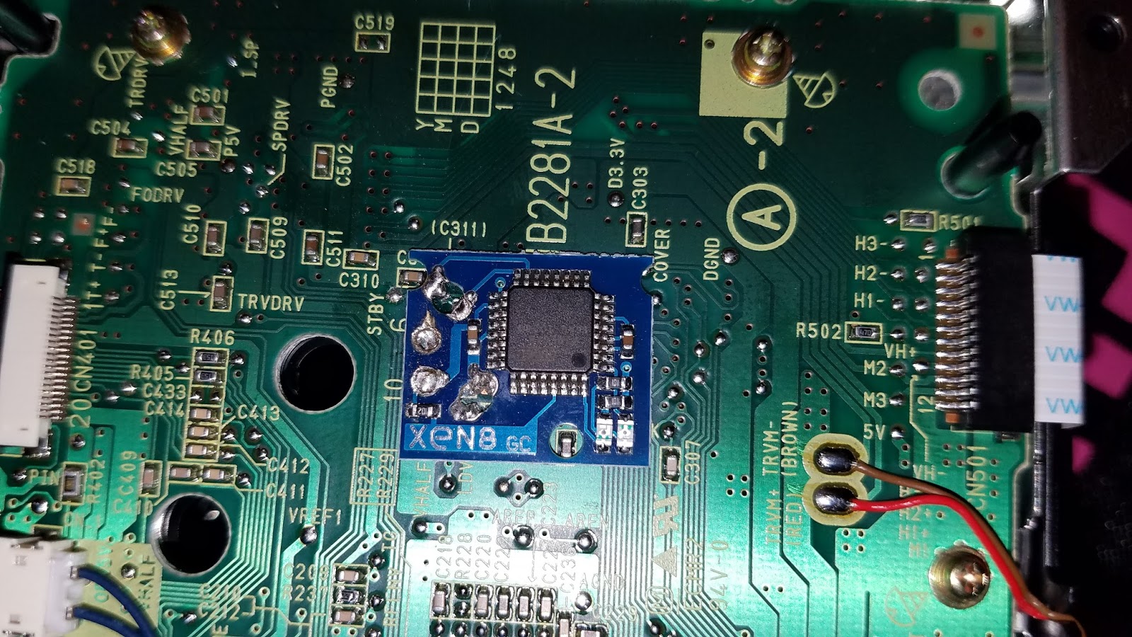 XEN8 GC Mod Chip Install Verification Check Xeno GC