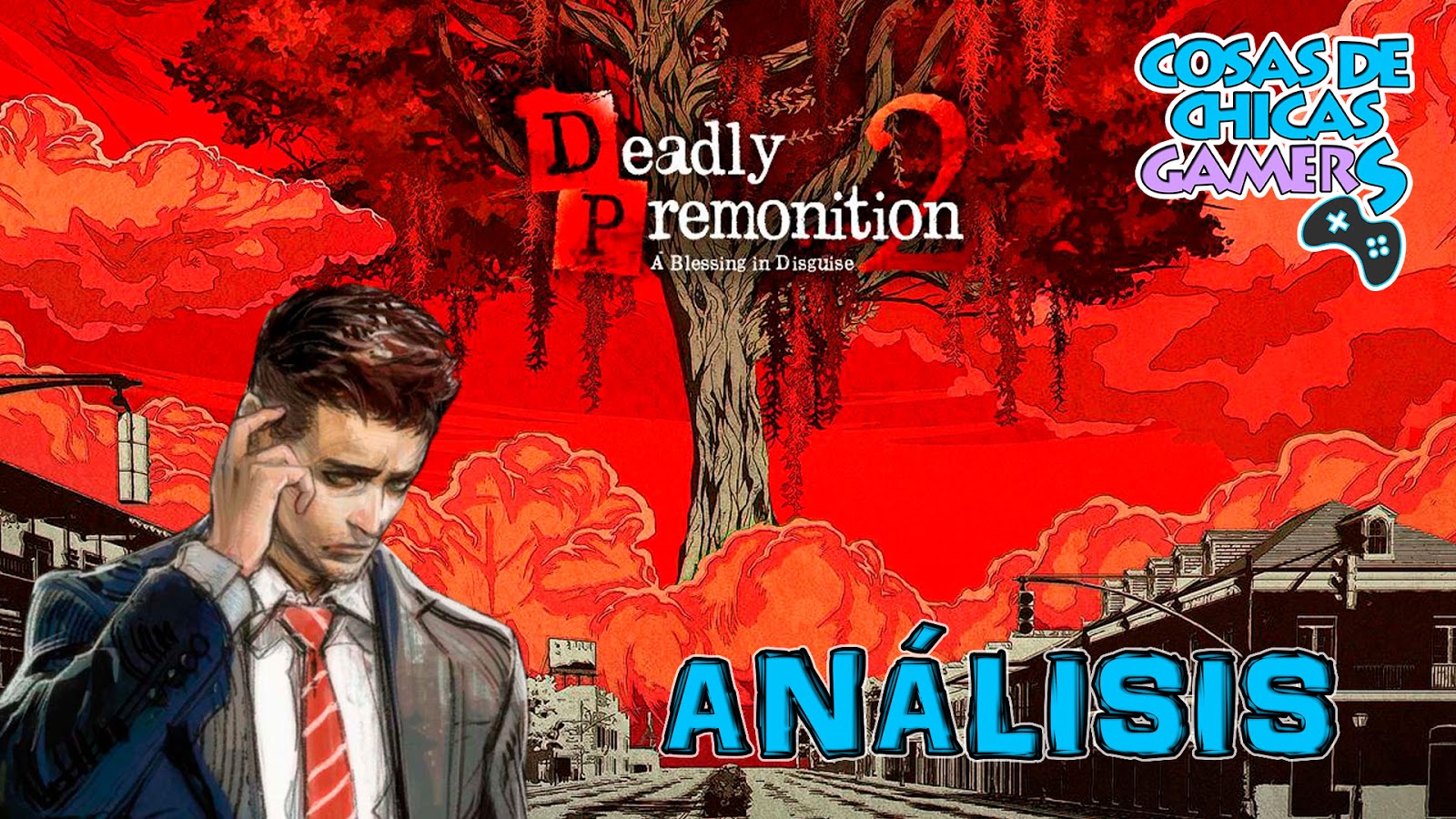 DEADLY PREMONITION 2: A BLESSING IN DISGUISE - ANÁLISIS EN NINTENDO SWITCH  | Cosas de Chicas Gamers
