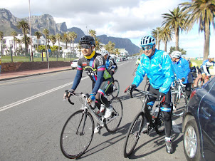 Hobby Cyclists at "Camp's Bay".