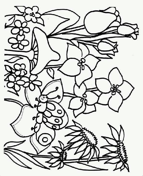 Spring Coloring Sheets | Free Coloring Pictures Spring Coloring Sheets | Free Coloring Pictures