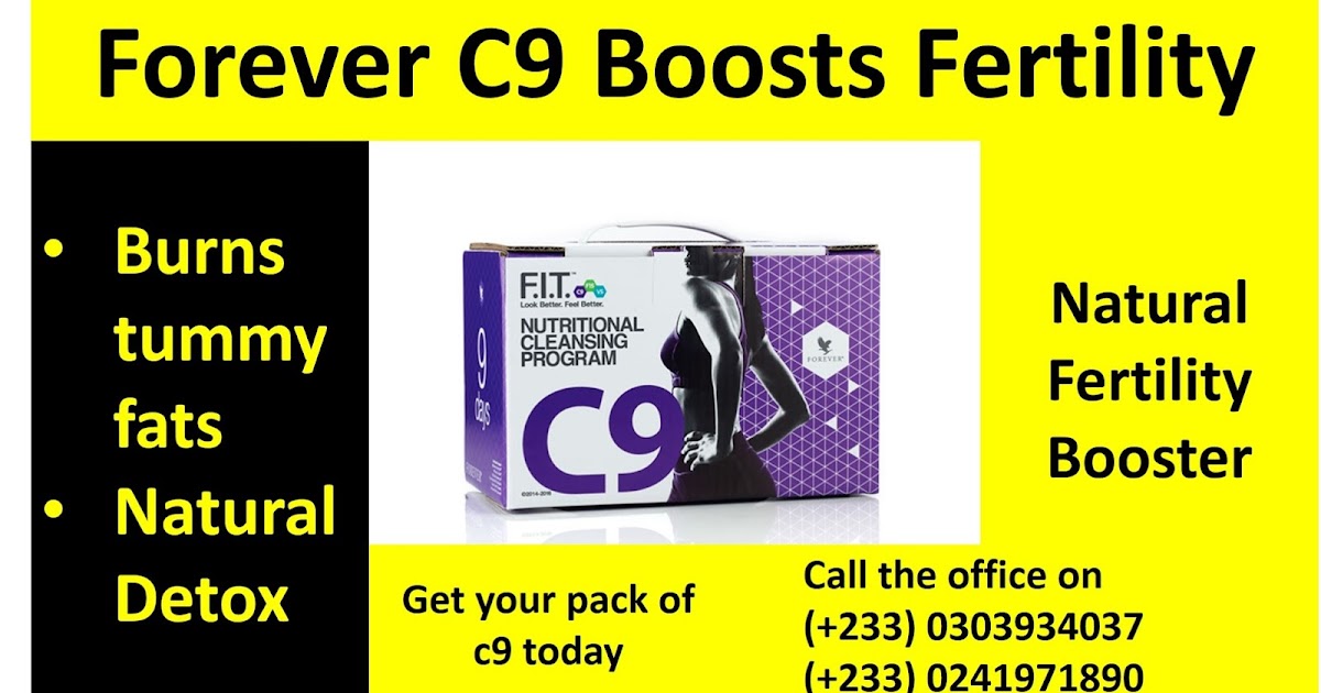 Forever Living Clean 9 and Fertility