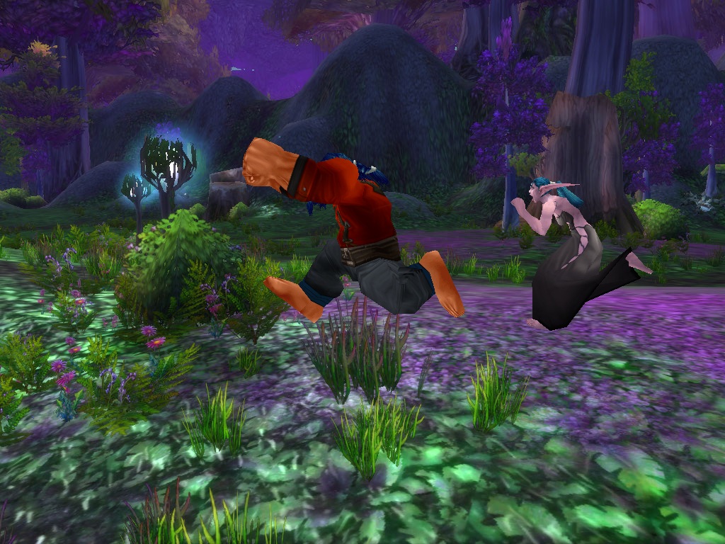 As Vinny C's It: The World of Warcraft & Height Differences.