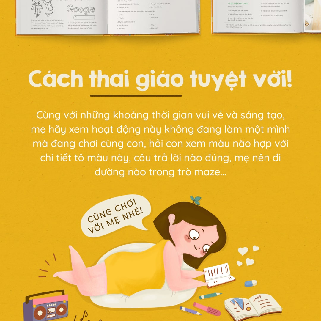 [A116] 10 địa chỉ mua sách thai giáo "Hành trình mang thai" tại Hà Nội