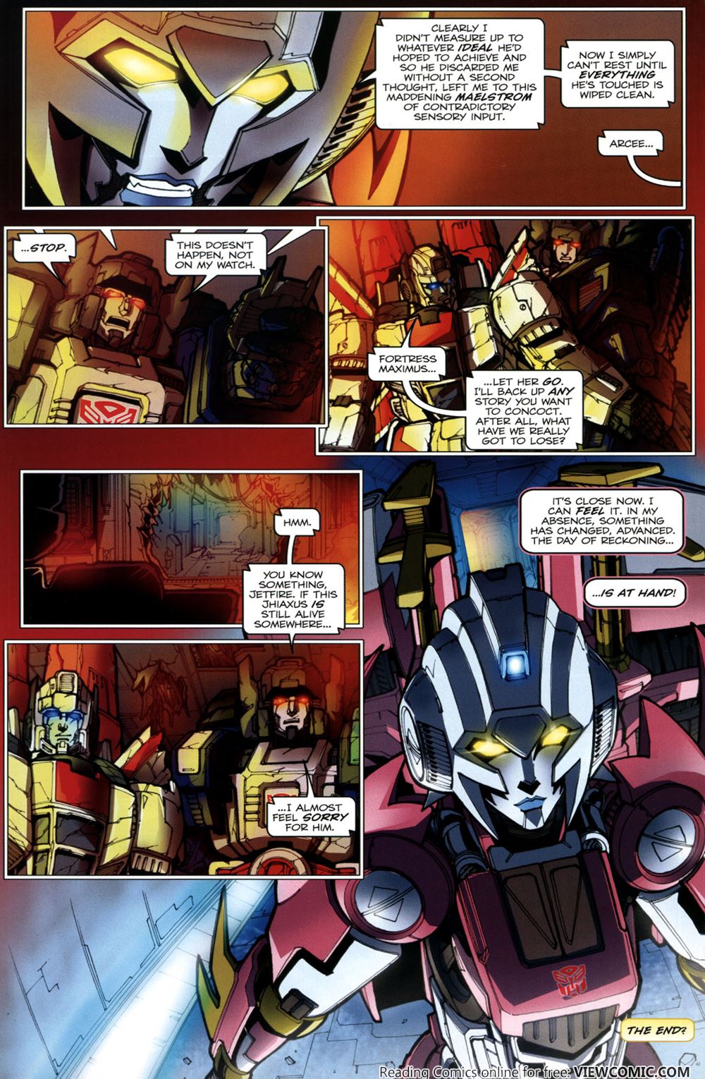 Transformers Spotlight Arcee (2008) Read All Comics Online For Free