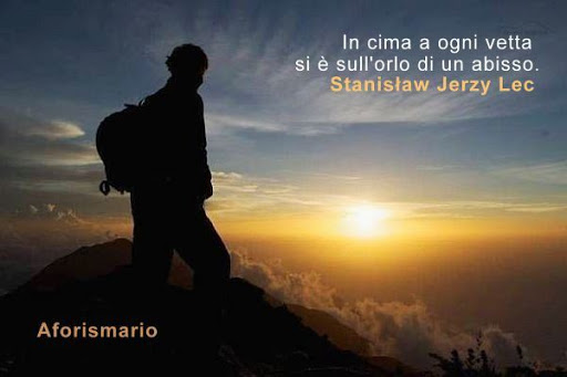 Aforismario Aforismi Frasi E Citazioni Sulla Vetta E Sulla Cima