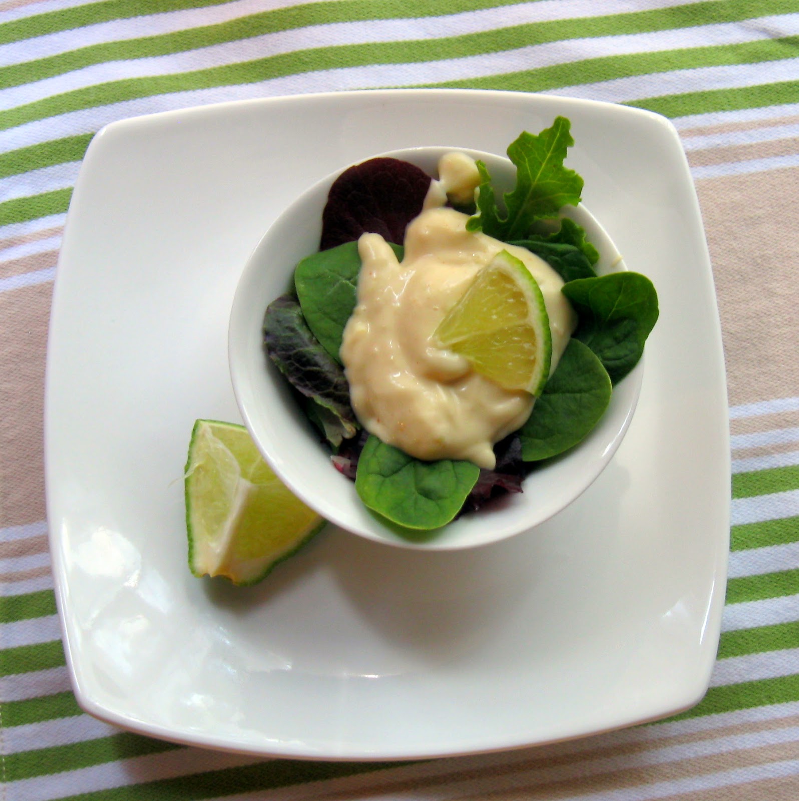 A Bite to Eat LimeGingerGarlic Dressing