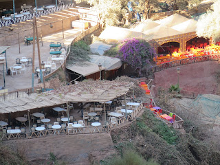 Cafetín en las Cascadas de Ouzoud