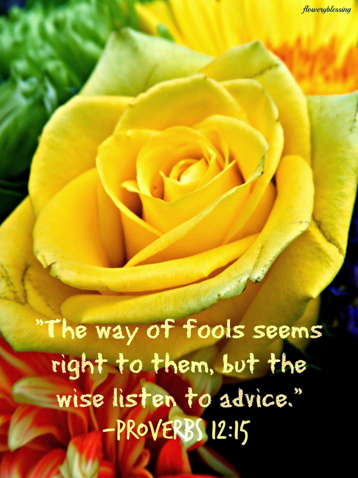 Flowery Blessing: 
