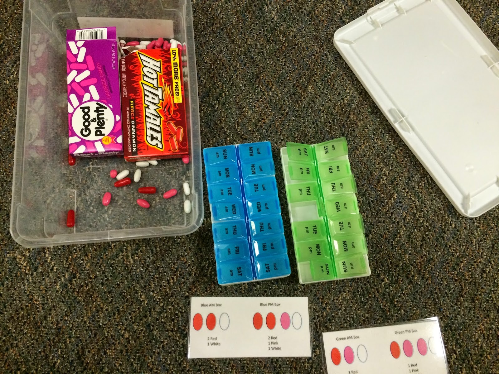 Awesomeness and Autism Work Boxes