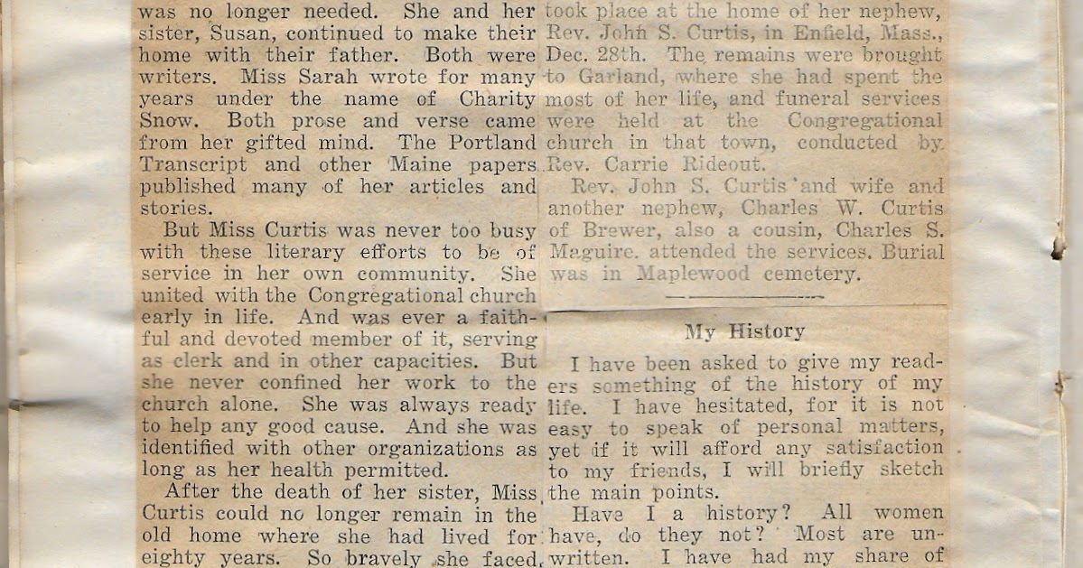 Heirlooms Reunited Newspaper Clippings About the Curtis Family of