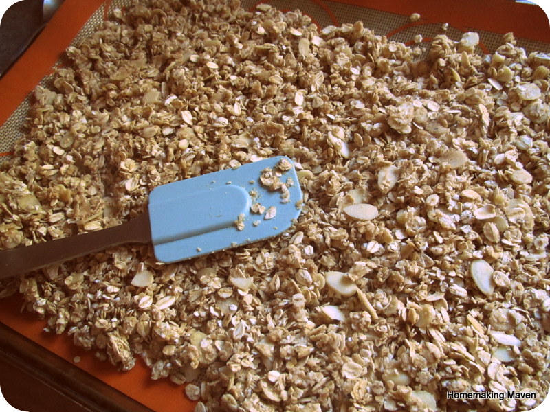 Homemaking Maven How to Make Granola Cereal