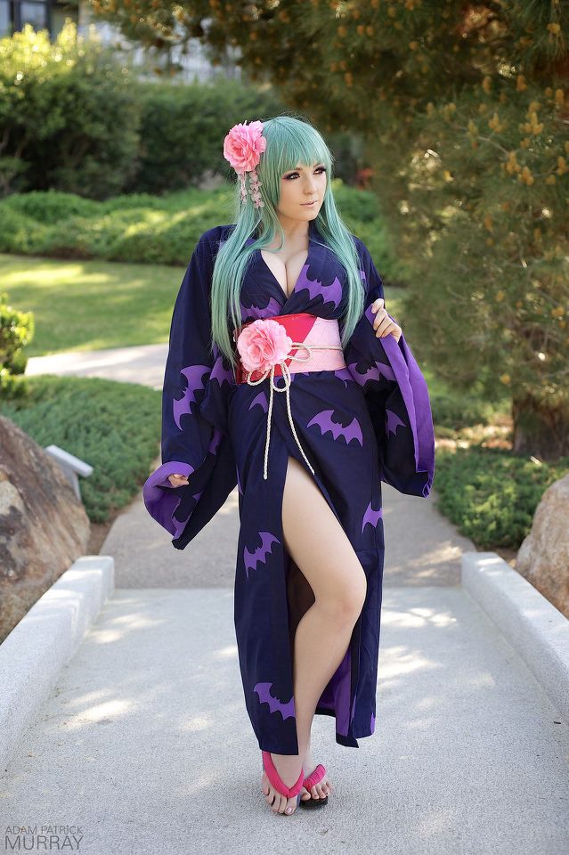 Jessica Nigri - Cosplay Morigan Yukata