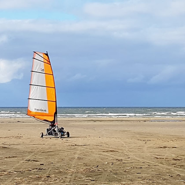 Urlaub auf Fanø mit Kindern: 4 Outdoor-Ausflüge für Familien. Blokart fahren kann man im Club Fanö gut lernen, auch mit Kind!