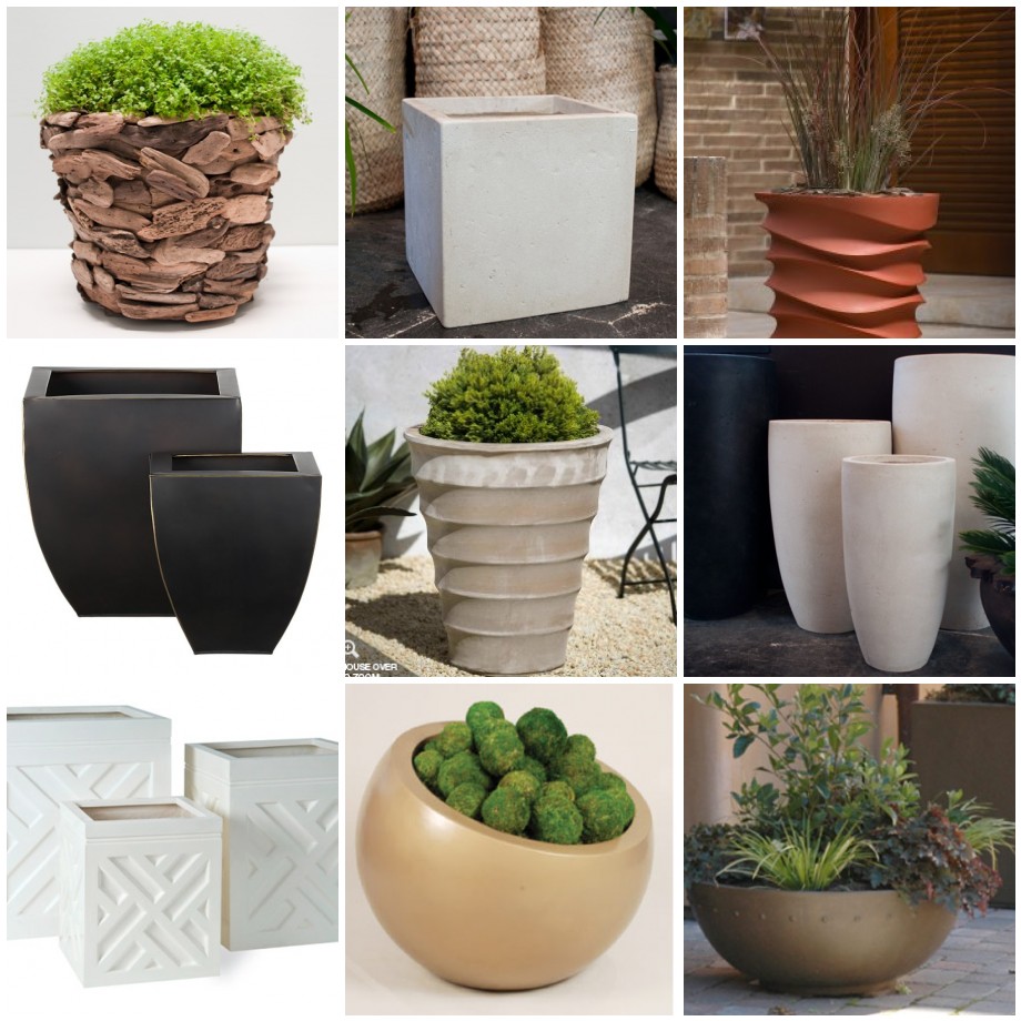 Parade of Modern Outdoor Planters