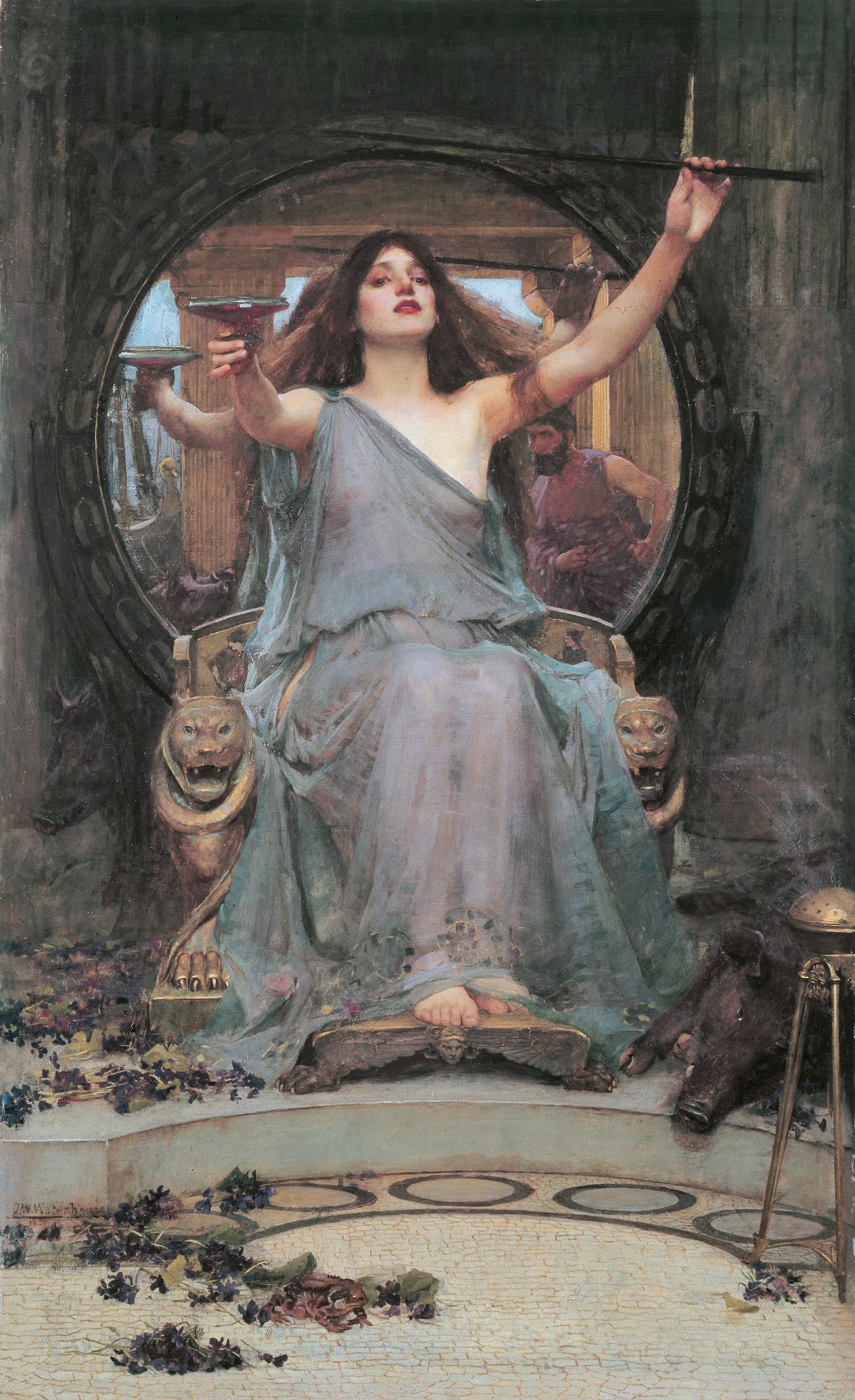 John William Waterhouse Paintings and Art 40 Trading Cards