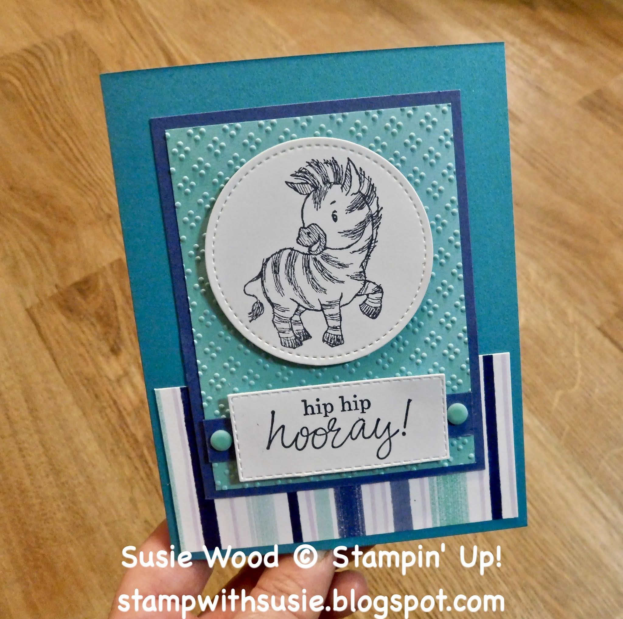 Stamp with Susie Stampin' Up! Zany Zebras